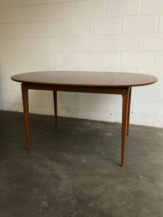 Vintage Dining Table Mid-Century Mod - Keller Furniture with two leaves