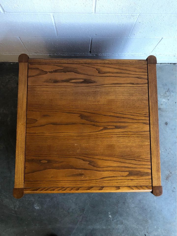 1980s Thomasville Nordica Danish Style Cabinet Side Table