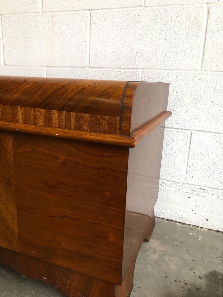 1950s Art Deco Waterfall Cedar Hope Chest