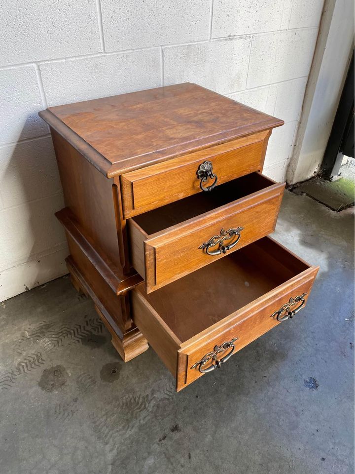 Solid Maple Nightstand by Meredith Distinctive Furniture