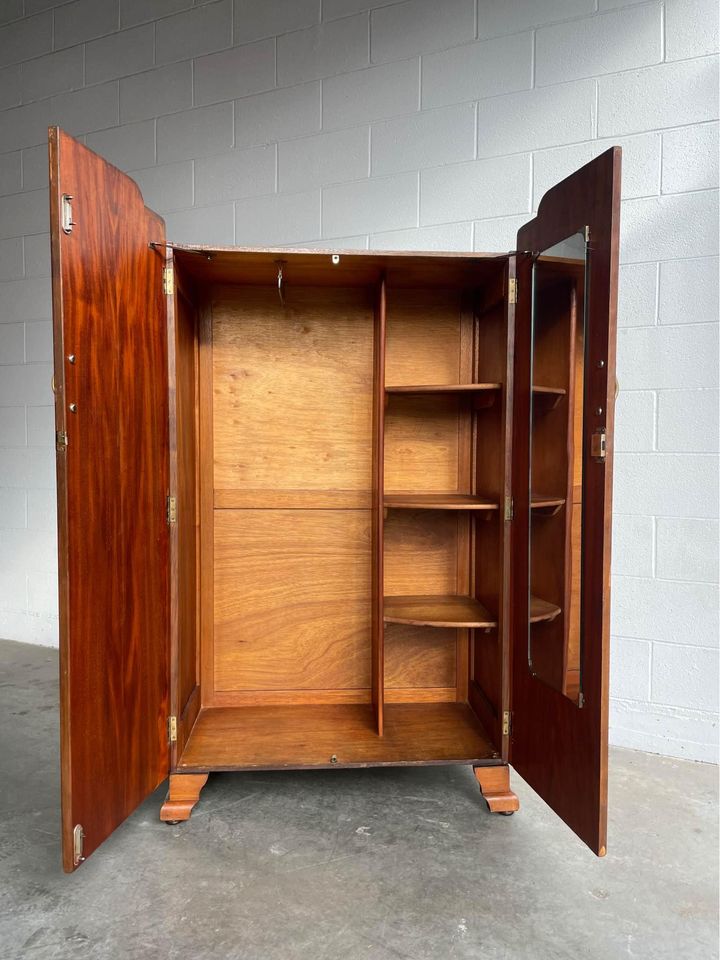 Vintage Art Deco Wardrobe