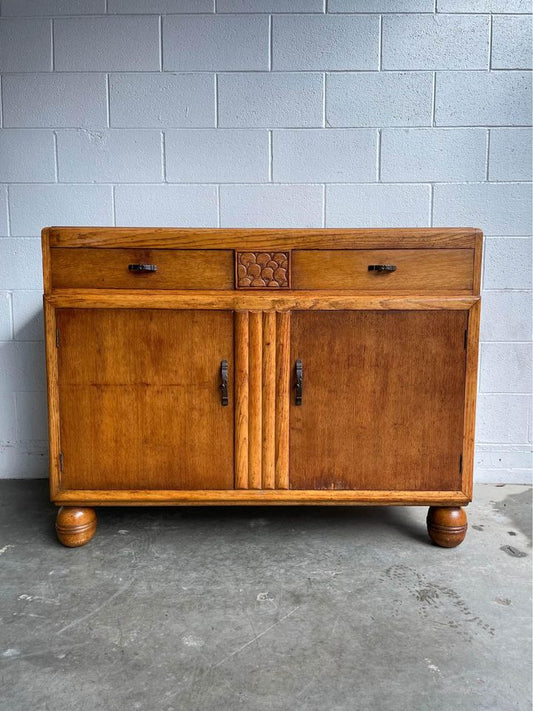 Vintage Art Deco Cabinet - C.W.S Cabinet Factory Radcliffe England